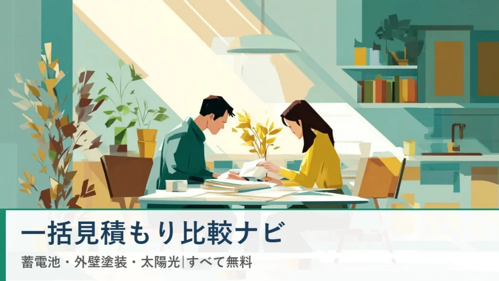 一括見積もり比較ナビ(蓄電池・外壁塗装・太陽光)