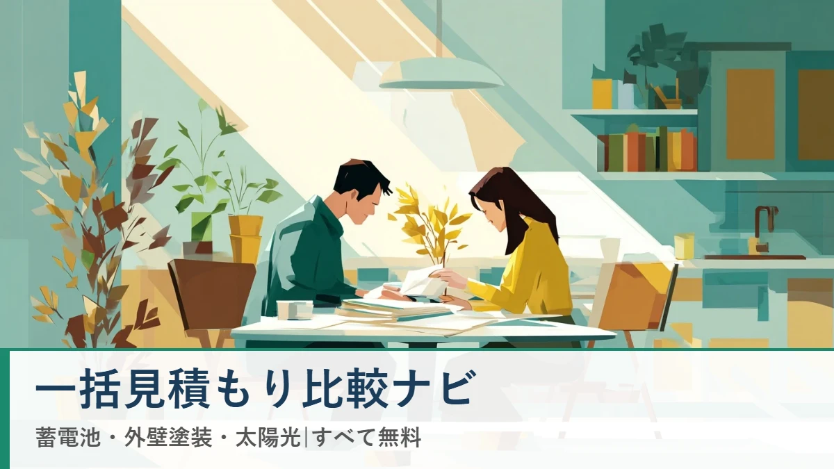一括見積もり比較ナビ(蓄電池・外壁塗装・太陽光)
