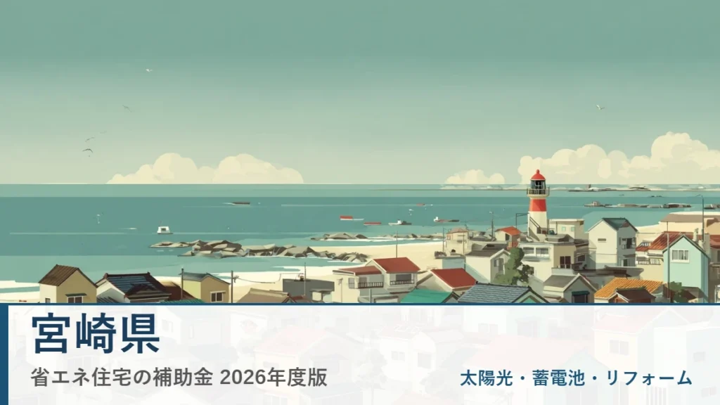 宮崎県の省エネ住宅補助金2026