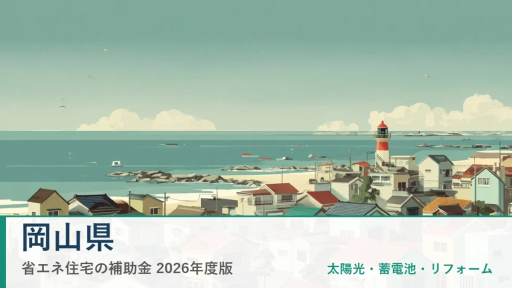 岡山県の省エネ住宅補助金2026