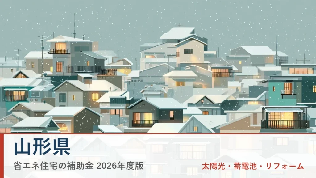山形県の省エネ住宅補助金2026
