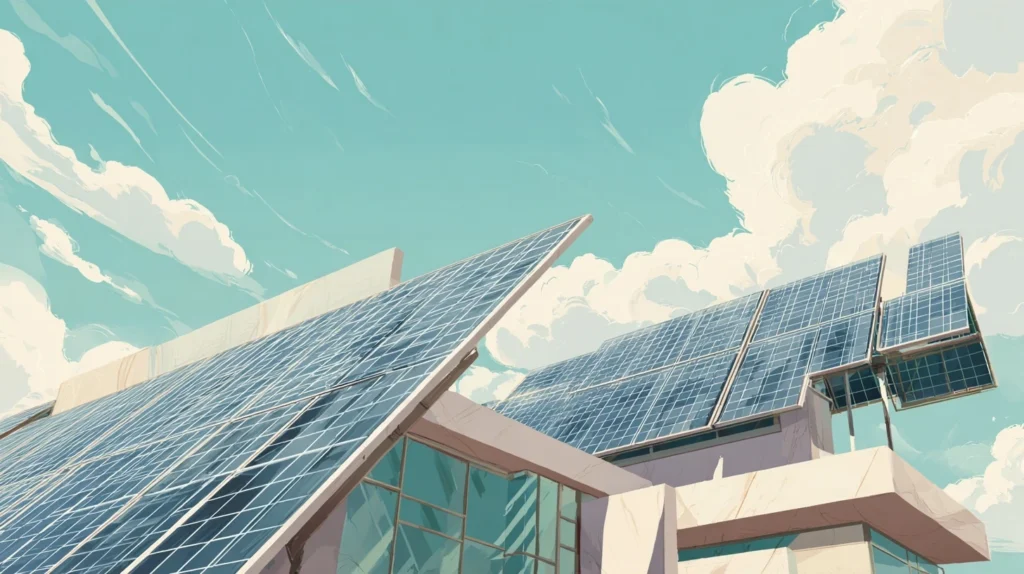 戸建て住宅の外観イラスト(外壁塗装のイメージ)