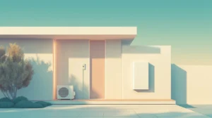 埼玉県の住宅用蓄電池のイメージイラスト