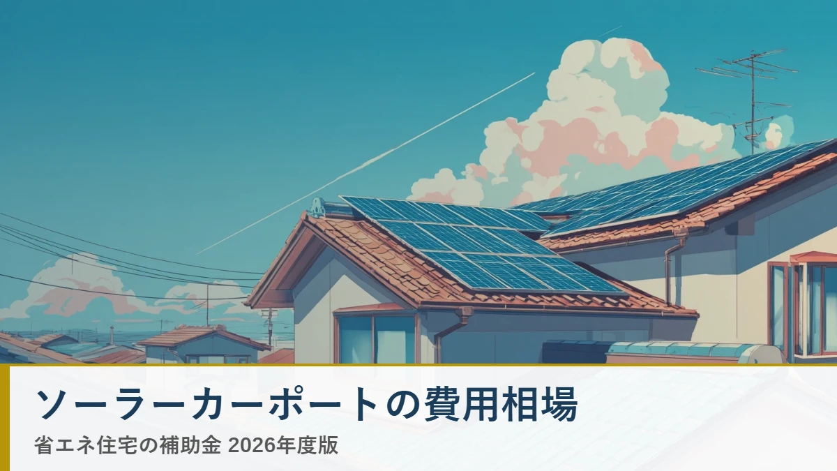 ソーラーカーポートの費用相場 省エネ住宅ナビ