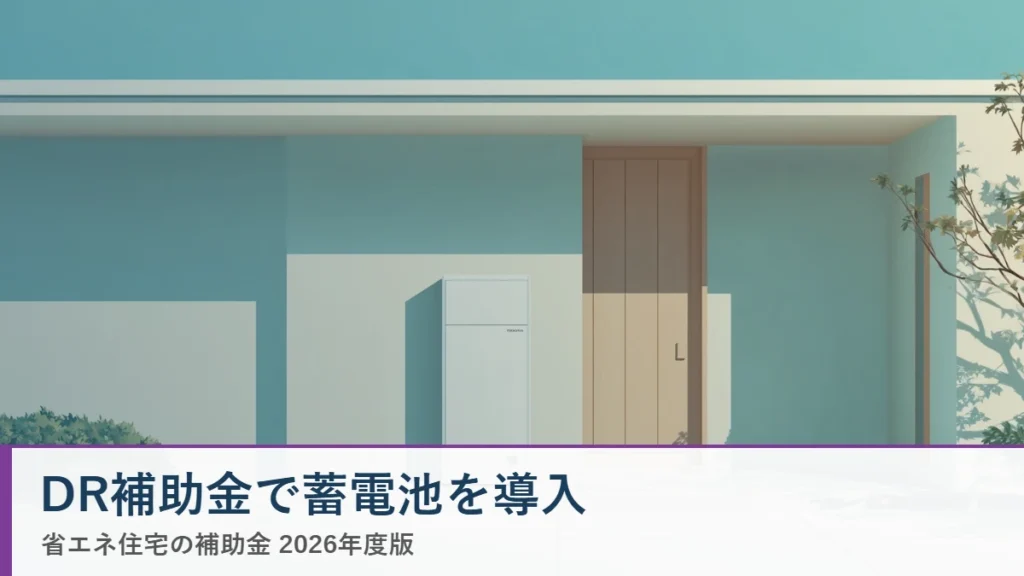 DR補助金で蓄電池を導入 省エネ住宅ナビ