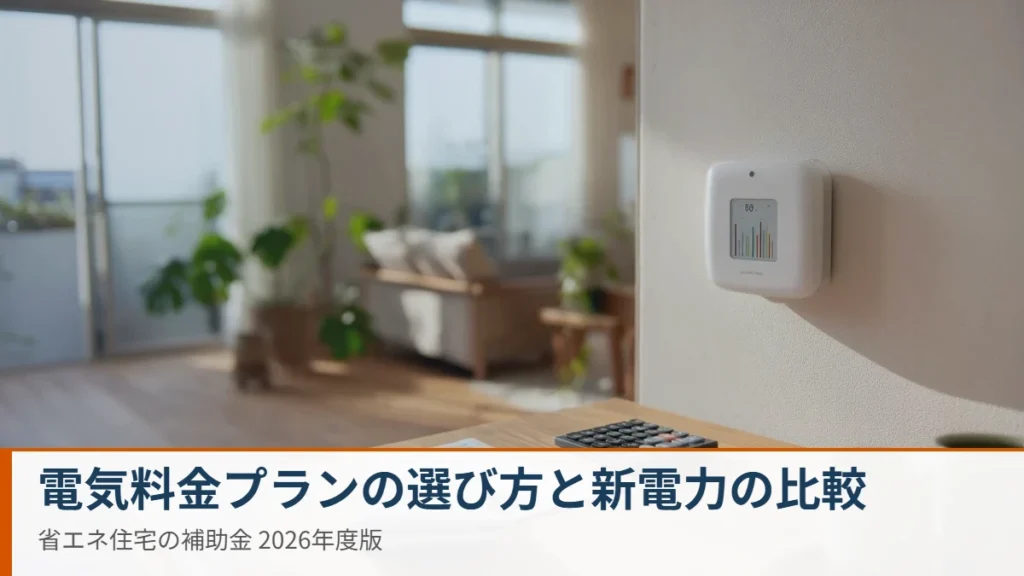 電気料金プランの選び方と新電力の比較 2026年
