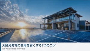 太陽光発電の費用を安くするコツと一括見積もり