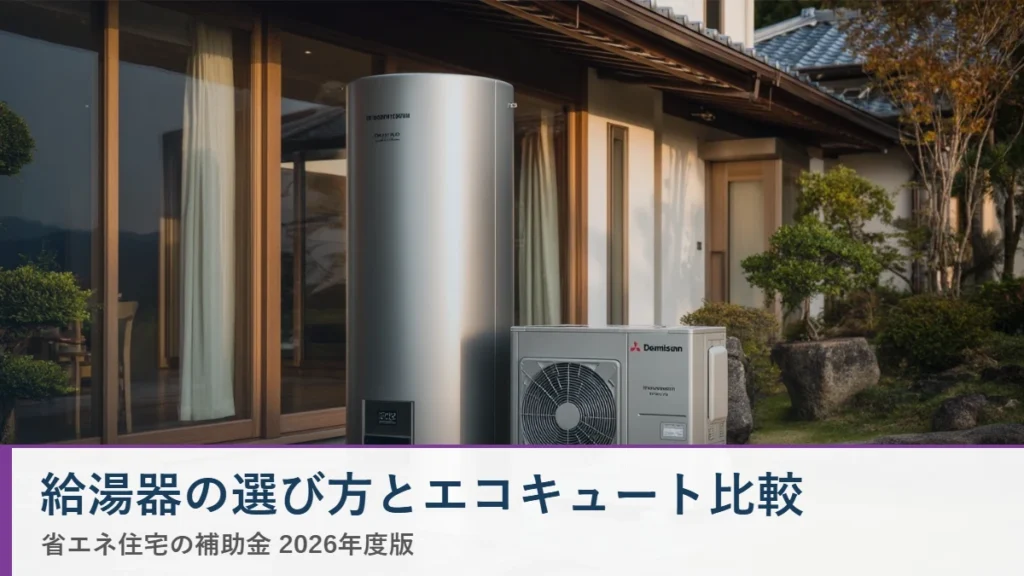 給湯器の選び方とエコキュート比較 省エネ住宅ナビ