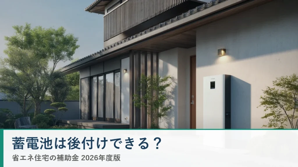 蓄電池は後付けできる？ 省エネ住宅ナビ