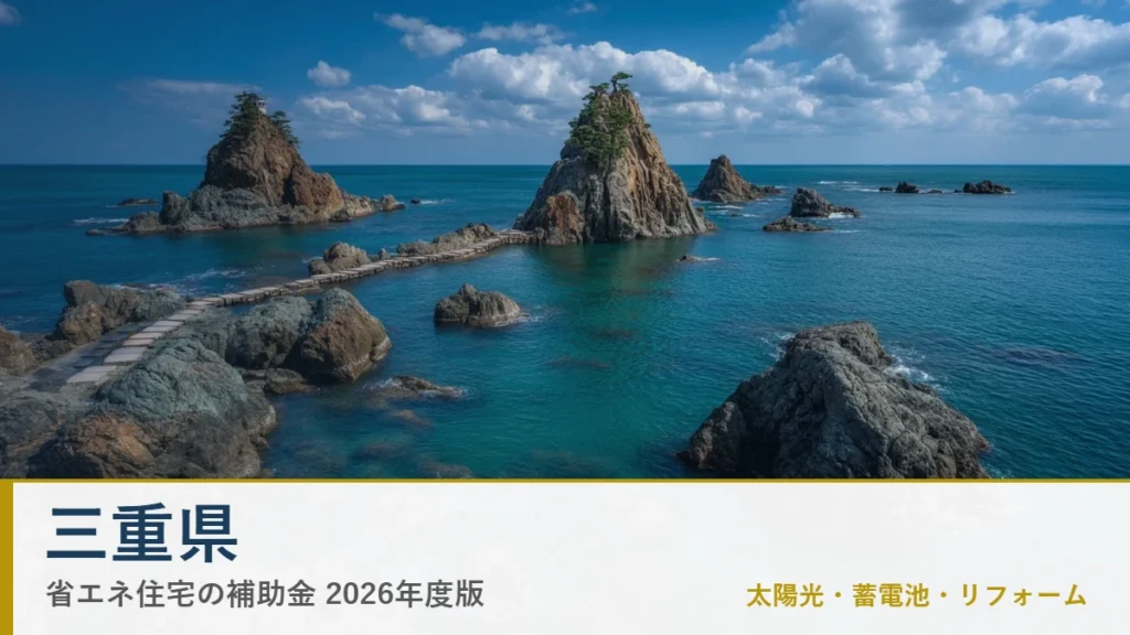 三重県の省エネ住宅補助金2026
