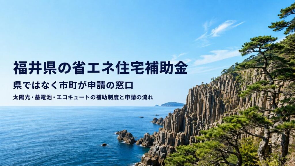 福井県 東尋坊の柱状節理の断崖と日本海